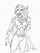 Supergirl Coloring Pages - Coloring Home