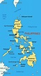 Detailed Tourist Map Of Philippines Philippines Asia Mapsland | Images ...