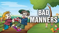 Bad Manners | Good Habits and Bad Habits For Kids - YouTube