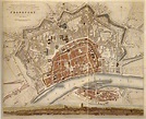 Frankfurt City Map 1840 - frankfurt • mappery