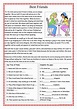 Best Friends - English ESL Worksheets for distance learning and phys ...