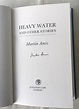 Heavy Water and Other Stories (Signed) by Martin Amis: Near Fine ...