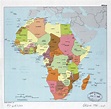 Political Map Of Africa With Names