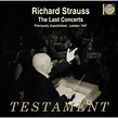 Richar Strauss Tha Last Concerts Philharmonia Orchestra Richard Strauss ...
