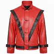 Michael Jackson Thriller Leather Jacket Genuine Leather Red - Etsy Canada