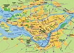 Map of Montreal, Quebec