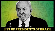 List Of Presidents Of Brazil(1891-2023)