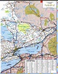 Ontario highways map.Free printable road map of Ontario, Canada