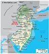 New Jersey On Usa Map - Map