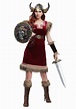Barbarian Viking Womens Costume - Walmart.com