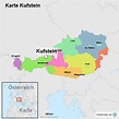 StepMap - Karte Kufstein - Landkarte für Österreich