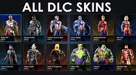 All DLC Skins (Legendary Edition + Season Pass) - Marvel's Midnight ...