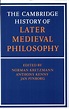 SOLUTION: The cambridge history of later medieval philosophy - Studypool