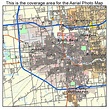Aerial Photography Map of South Bend, IN Indiana