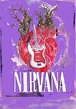 Nirvana poster design 2 Verson 2 purple by i77310 on DeviantArt