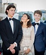 Queen Margrethe II of Denmark’s grandsons, Nikolai and Felix, are seen ...