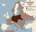Third Reich at its greatest extent in 1942. Map of Nazi Germany in ...