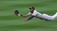 Cedric Mullins' diving catch | 09/13/2020 | San Diego Padres