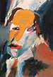 Hans Richter Visionary Portrait, 1917, [Oil on Canvas] | Dadaism art ...
