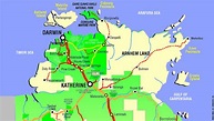 Mapas de Darwin – Austrália | MapasBlog