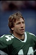 Quarterback Richard Todd of the New York Jets on the sideline during a ...