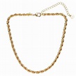LC Lauren Conrad Gold Tone Twisted Chain Choker Necklace | Chain choker ...