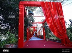 Wedding decoration entry gate hi-res stock photography and images - Alamy