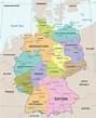 Mapa Politico De Alemania Actual | Australia Mapa