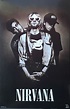 Nirvana Sunglass 1993 Original Black & White Band Poster 24 x 34 ...