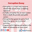 Corruption Essay | Essay on Corruption for Students and Children in ...