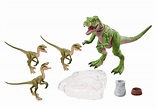 Buy Mattel Jurassic World Toys Amber Collection Baby T Rex & 3 ...