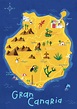 Gran Canaria map :: Behance