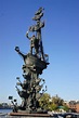 Peter the Great Statue Muzeon Park Moscow