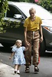 diane kruger takes her daughter out for some fresh air around the ...