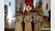 Kaltenbrunner Kinder feiern Erstkommunion | Onetz