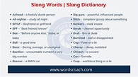 Slang Words | Slang Dictionary - Word Coach