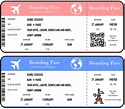 Boarding Pass Template for Gifting a Surprise Trip - Free Download