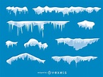 Illustrated Set Of Frost And Snow Vector Download
