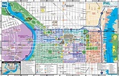 Map of Philadelphia: offline map and detailed map of Philadelphia city