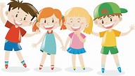 Download Child Clip Art - Happy Children Clipart Png PNG Image with No ...