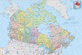 加拿大地图二全图，加拿大地图二高清版下载 - 8264户外8264.com