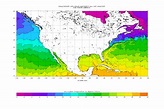 Pacific Ocean Temperature Map - Terminal Map