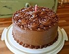 Classic Chocolate Birthday Cake (with a touch of Espresso & Hazelnut ...