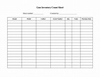 Free Printable Gun Inventory Sheet