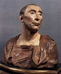 Donatello, Bust of Niccolò da Uzzano 1430s Polychrome terracotta ...