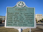 Corinth - Corinth - MS - US - Historical Marker Project