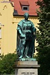 La statua in bronzo di Luigi IX°, duca di ... | Foto Landshut