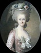 Portrait de Marie Thérèse de Savoie Carignan, princesse de Lamballe ...