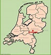 Arnhem location on the Netherlands map - Ontheworldmap.com