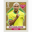 Figurinha Copa Richarlison Legend DOURADA Exclusiva | Shopee Brasil